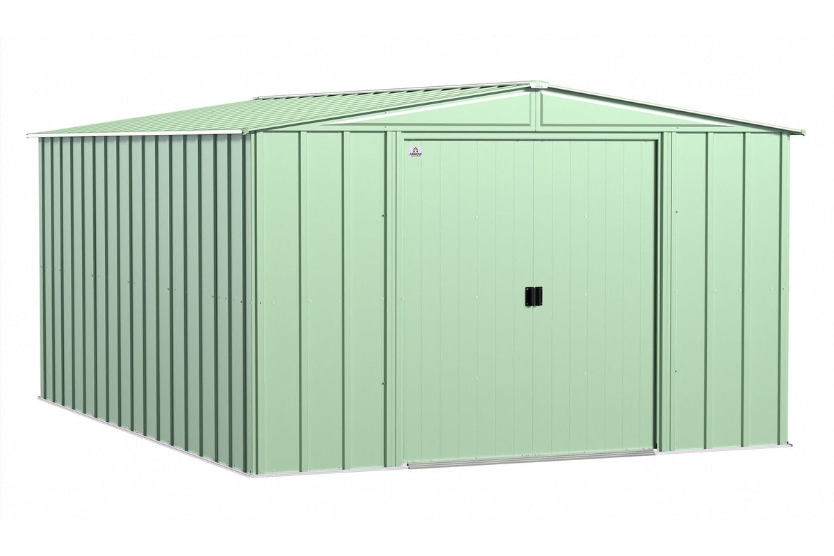 Shed, 10-ft, 14-ft, Green - Item 0003188 A6