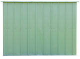 Shed, 10-ft, 8-ft, Green - Item 0003216 W3