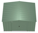 Shed, 10-ft, 8-ft, Green - Item 0003216 W3