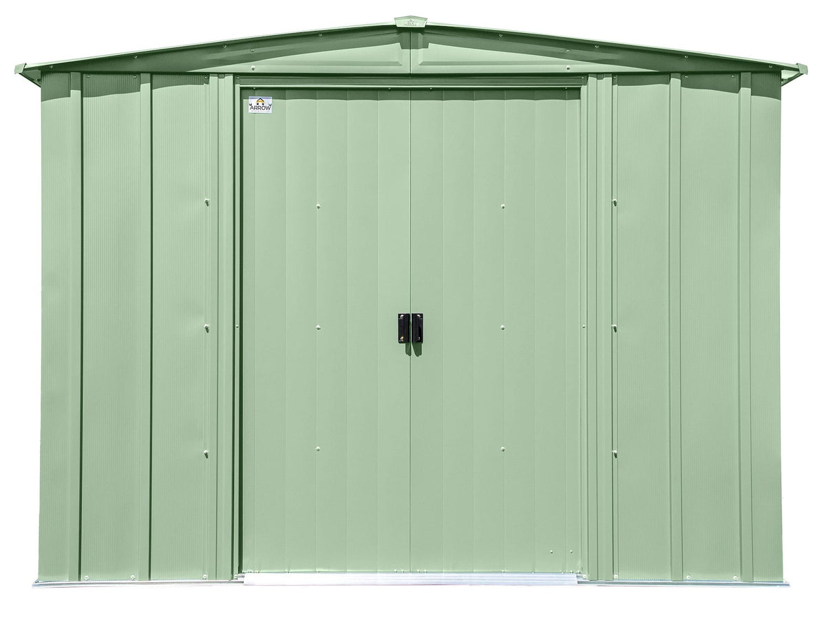Shed, 8-ft, 6-ft, Green - Item 0003306 M9
