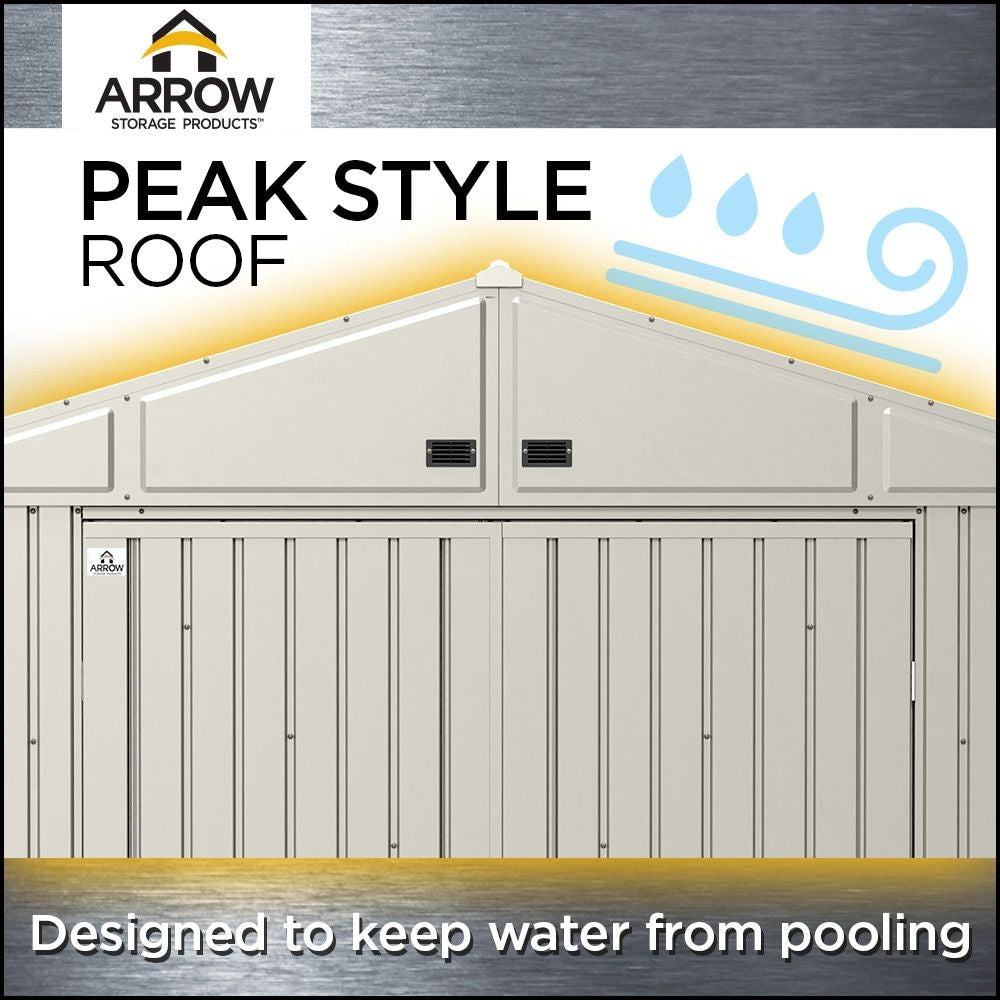 Shed, 10x12, Grey - Item 0003211 X4