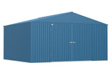 Shed, 14x12, Grey, Blue - Item 0003186 Z5