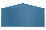 Shed, 14x12, Grey, Blue - Item 0003186 Z5