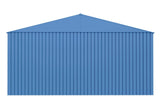 Shed, 14x14, Grey, Blue - Item 0003192 O1