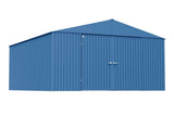 Shed, 14x16, Grey, Blue - Item 0003232 G4