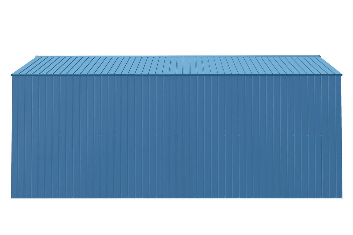 Shed, 14x16, Grey, Blue - Item 0003232 G4