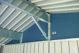 Shed, 14x16, Grey, Blue - Item 0003232 G4