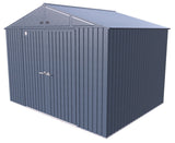 Shed, 10-ft, 8-ft, Grey, Blue - Item 0003202 A6