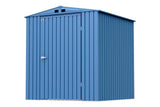 Shed, 6-ft, Grey, Blue - Item 0003301 D7