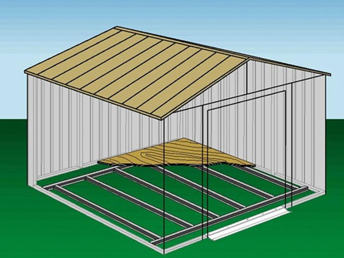 Shed, 10x8, 10x10 - Item 0003284 U2