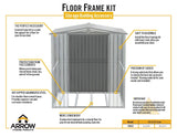 Shed, 6x6, 8x6 - Item 0003189 W3