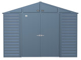 Shed, 10-ft, 12-ft, Grey, Blue - Item 0003196 Z4