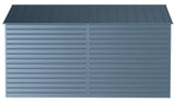 Shed, 10-ft, 14-ft, Grey, Blue - Item 0003236 M1