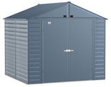 Shed, 8-ft, Grey, Blue - Item 0003280 R5
