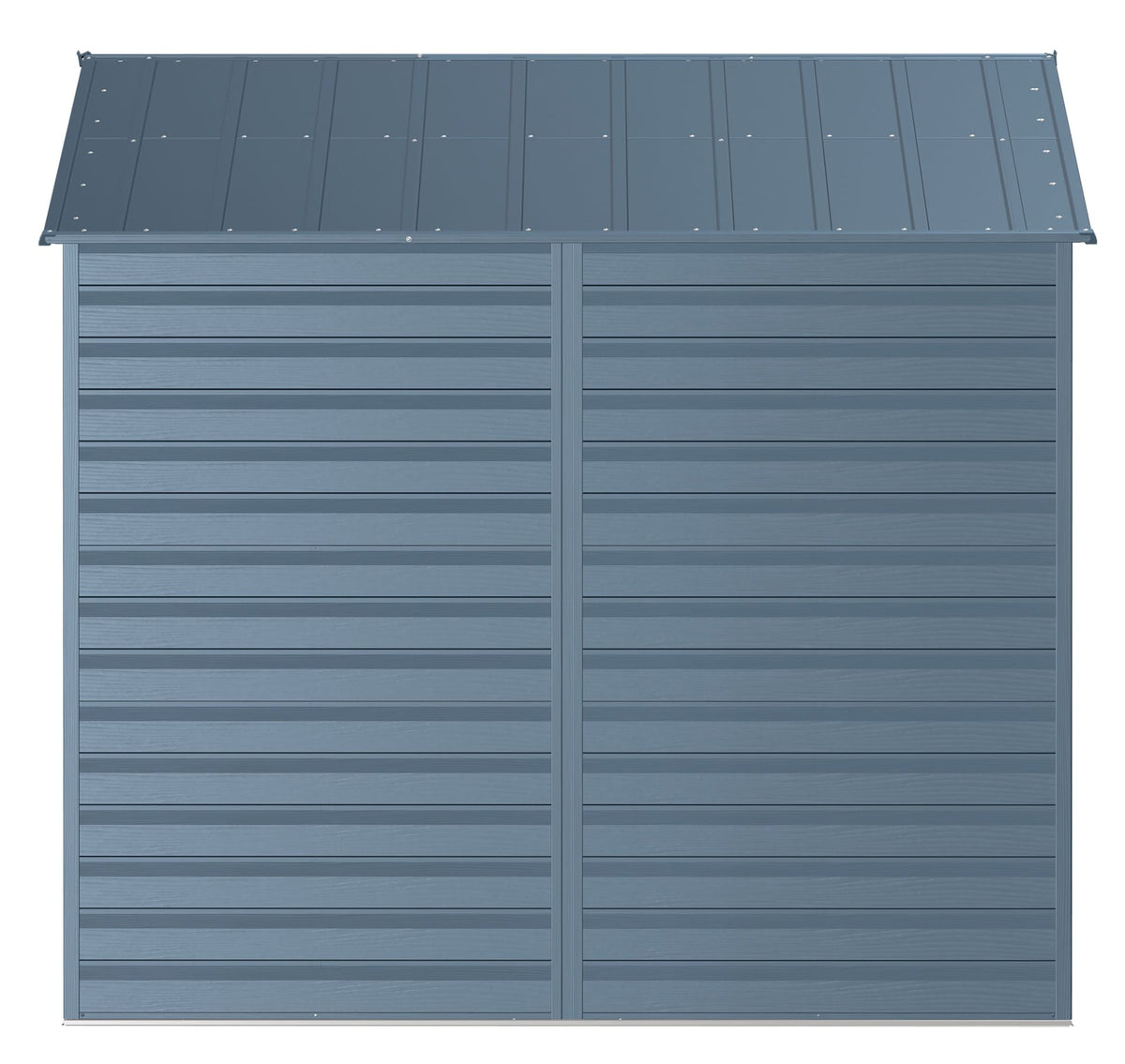 Shed, 8-ft, Grey, Blue - Item 0003280 R5