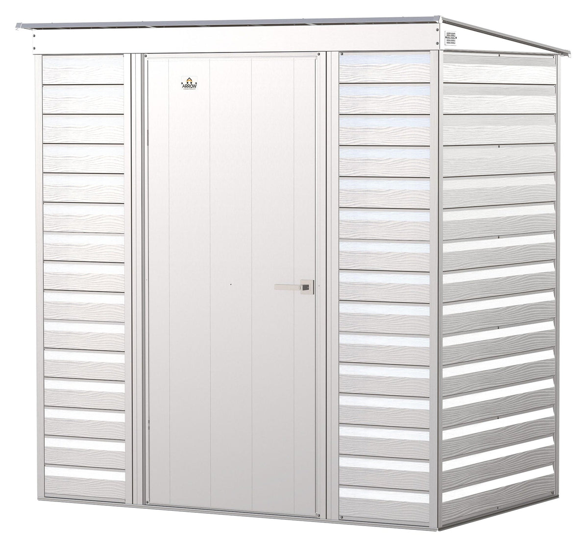 Shed, 6-ft, 4-ft, Grey - Item 0003241 I2