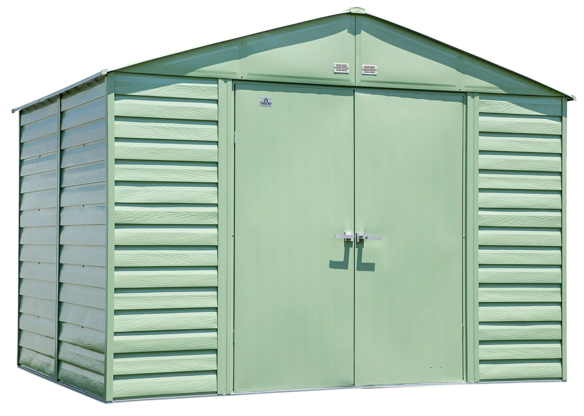 Shed, 10-ft, 8-ft, Green - Item 0003228 I7