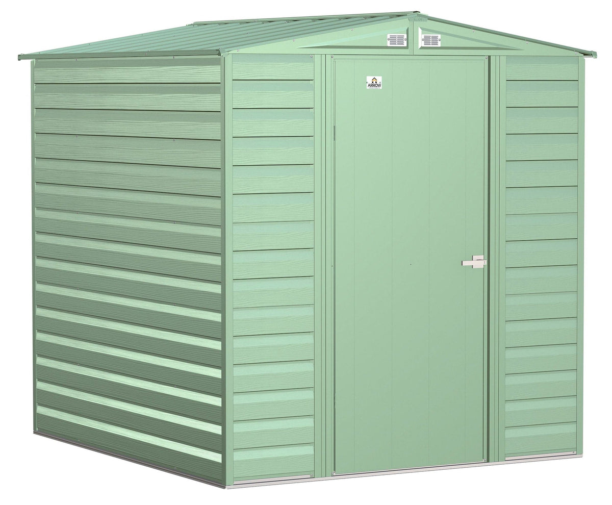 Shed, 6-ft, 7-ft, Green - Item 0003243 N9