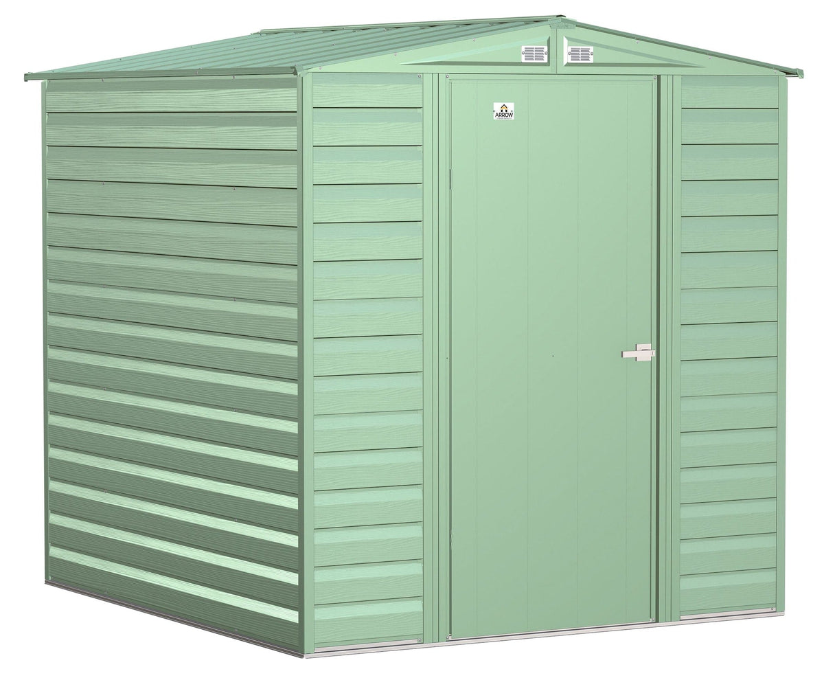 Shed, 6-ft, 7-ft, Green - Item 0003243 N9