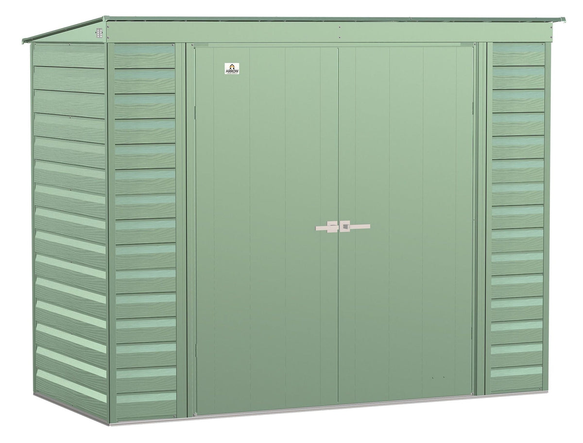 Shed, 8-ft, 4-ft, Green - Item 0003191 V0