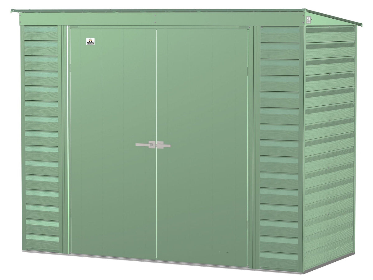 Shed, 8-ft, 4-ft, Green - Item 0003191 V0