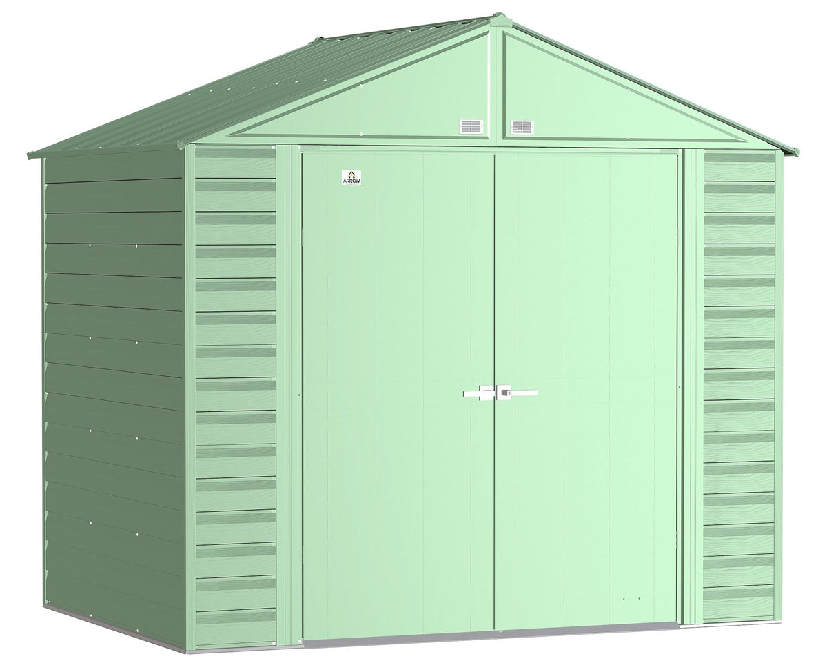 Shed, 8-ft, 6-ft, Green - Item 0003296 B3