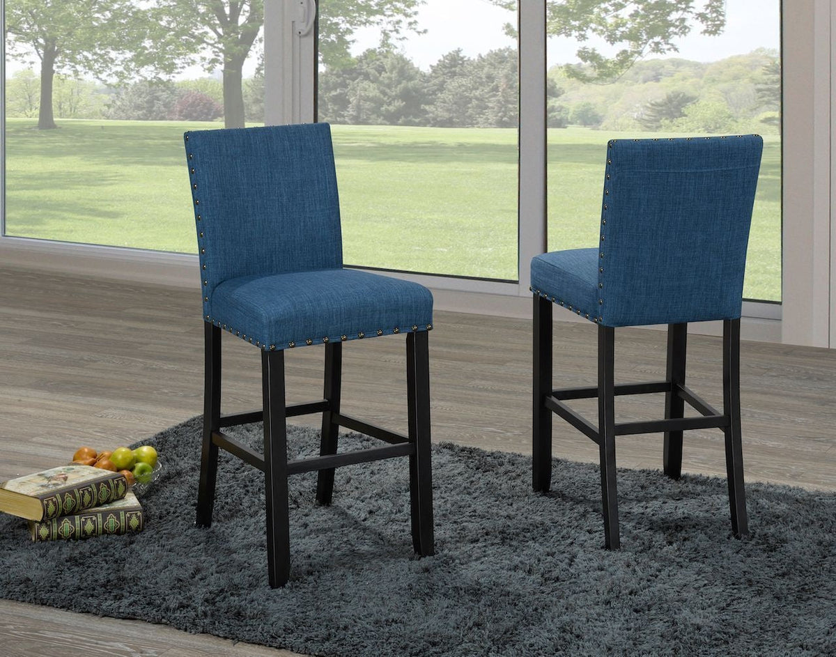 Kitchen & Dining Room Furniture, 2-pc, Blue - Item 0008454 L6