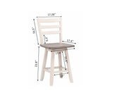 Kitchen & Dining Room Furniture, 2-pc, White, Grey - Item 0008438 E4