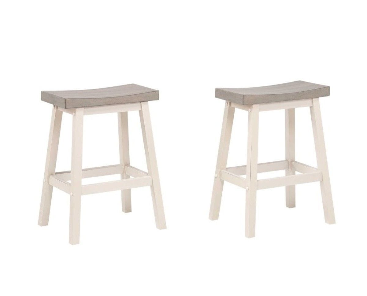 Kitchen & Dining Room Furniture, 2-pc, White, Grey - Item 0008456 P5