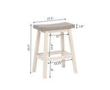 Kitchen & Dining Room Furniture, 2-pc, White, Grey - Item 0008456 P5