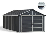 Shed, 11x21, Grey - Item 0003268 W2