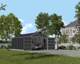 Shed, 11x21, Grey - Item 0003268 W2