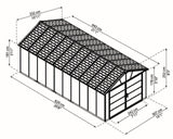 Shed, 11x21, Grey - Item 0003268 W2