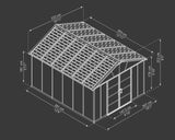 Shed, 11x13 - Item 0003193 K2