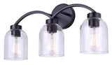 Vanity Lights, Glass, Black - Item 0001986 V2