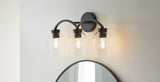Vanity Lights, Glass, Black - Item 0001986 V2
