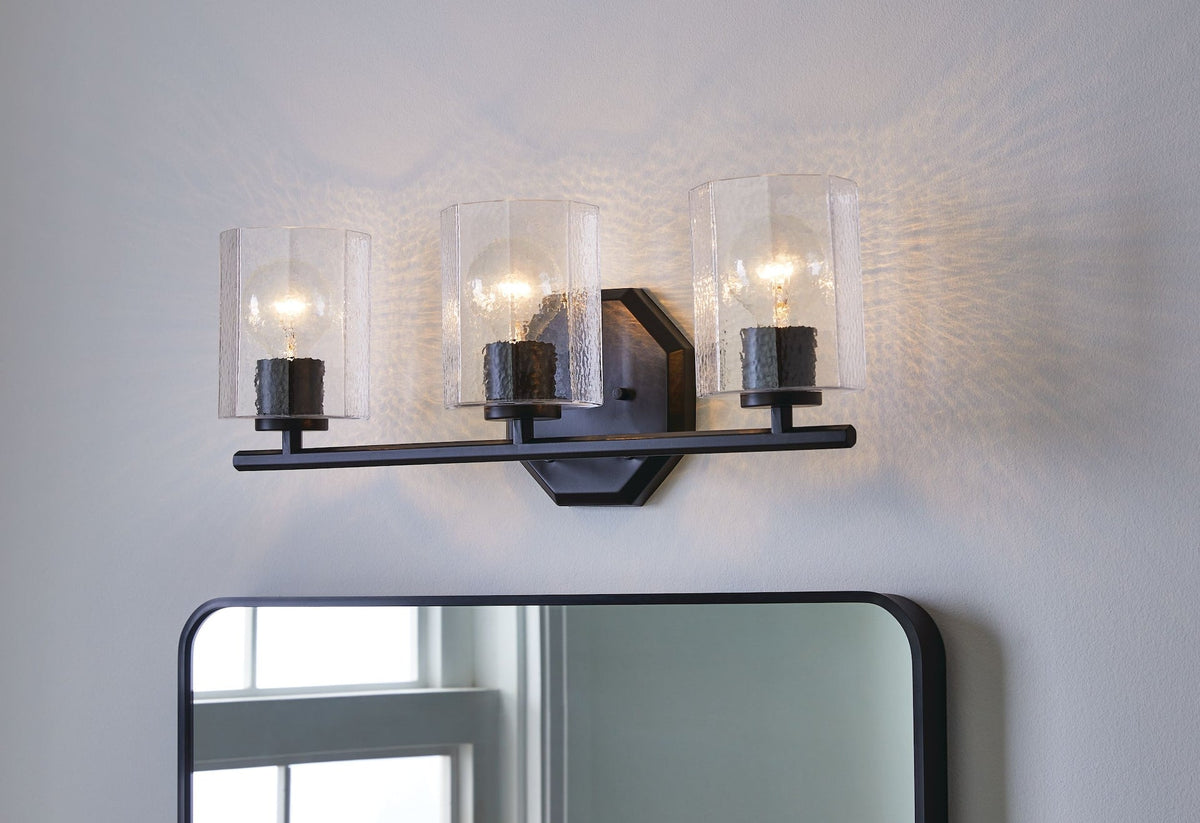 Vanity Lights, Glass, Black - Item 0001987 U2