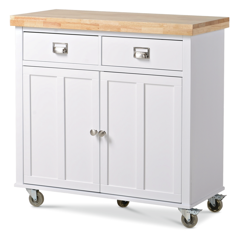 Kitchen & Dining Room Furniture, Wood, White - Item 0008326 B8