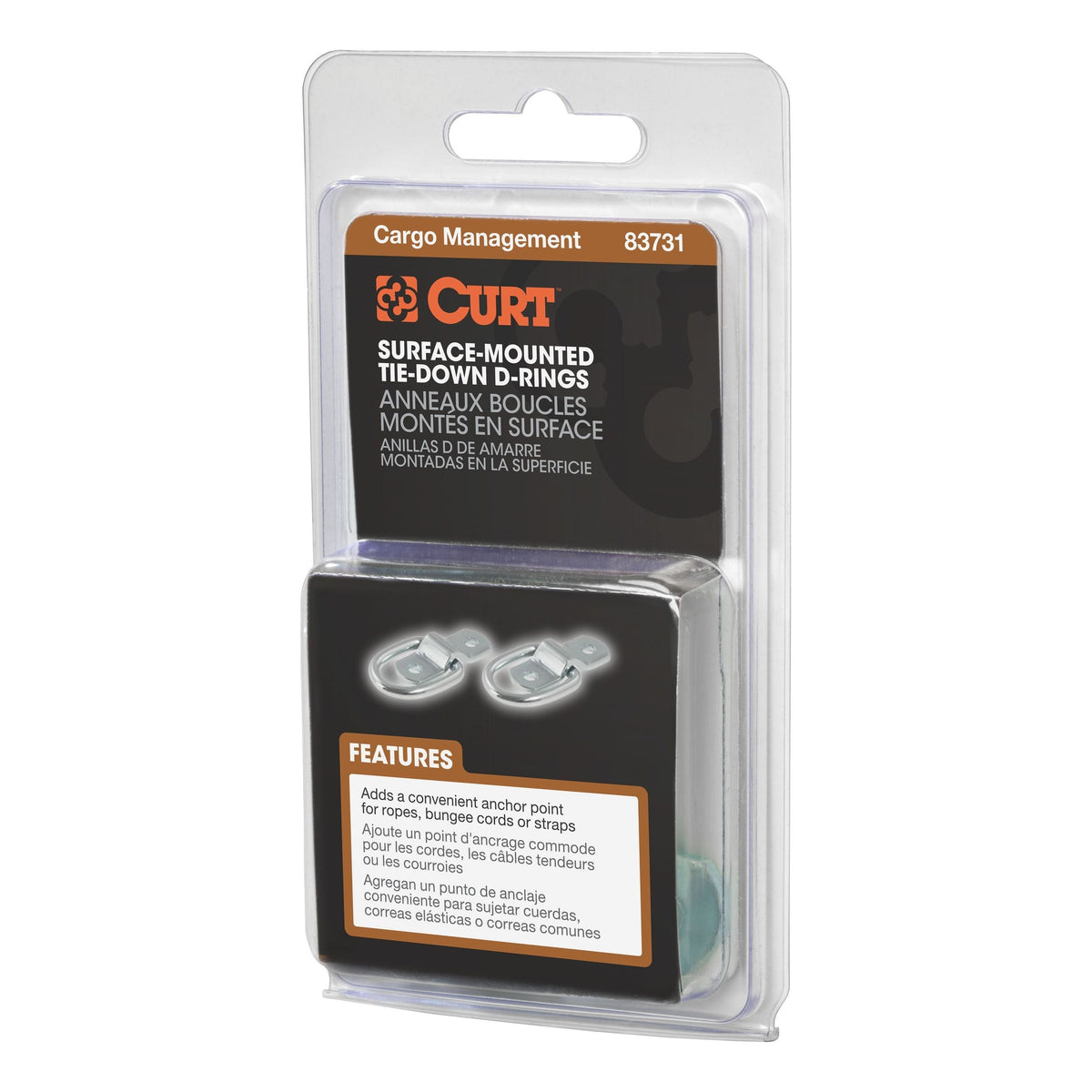 Roof Racks, Carriers & Cargo Management, 1-in, 4-in, 1200-lb, 2-pk - Item 0000733 Z6