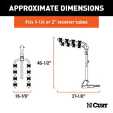 Roof Racks, Carriers & Cargo Management, 2-in, Black - Item 0000694 O2