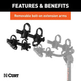 Roof Racks, Carriers & Cargo Management, 2-in, Black - Item 0000694 O2