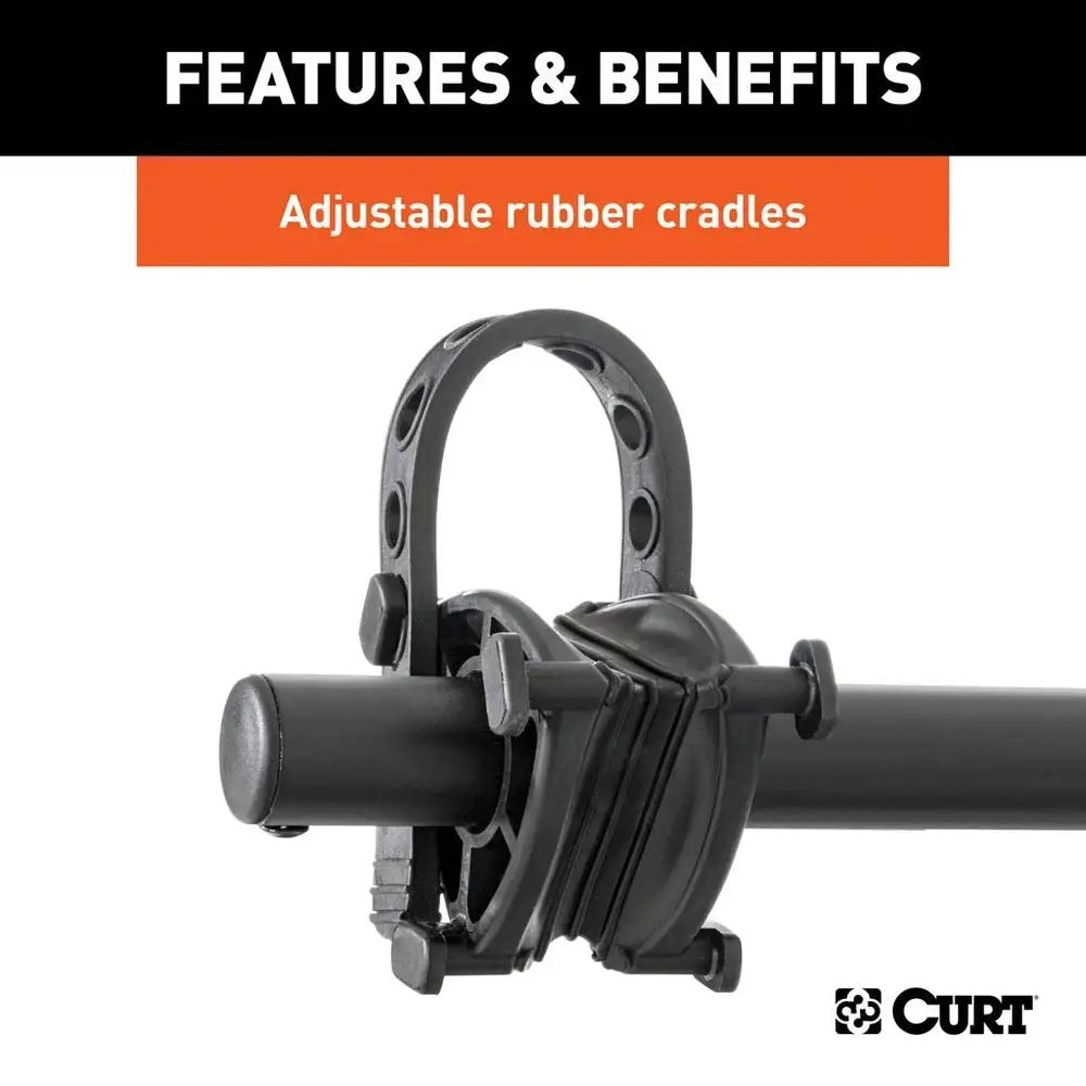 Roof Racks, Carriers & Cargo Management, 2-in, Black - Item 0000694 O2