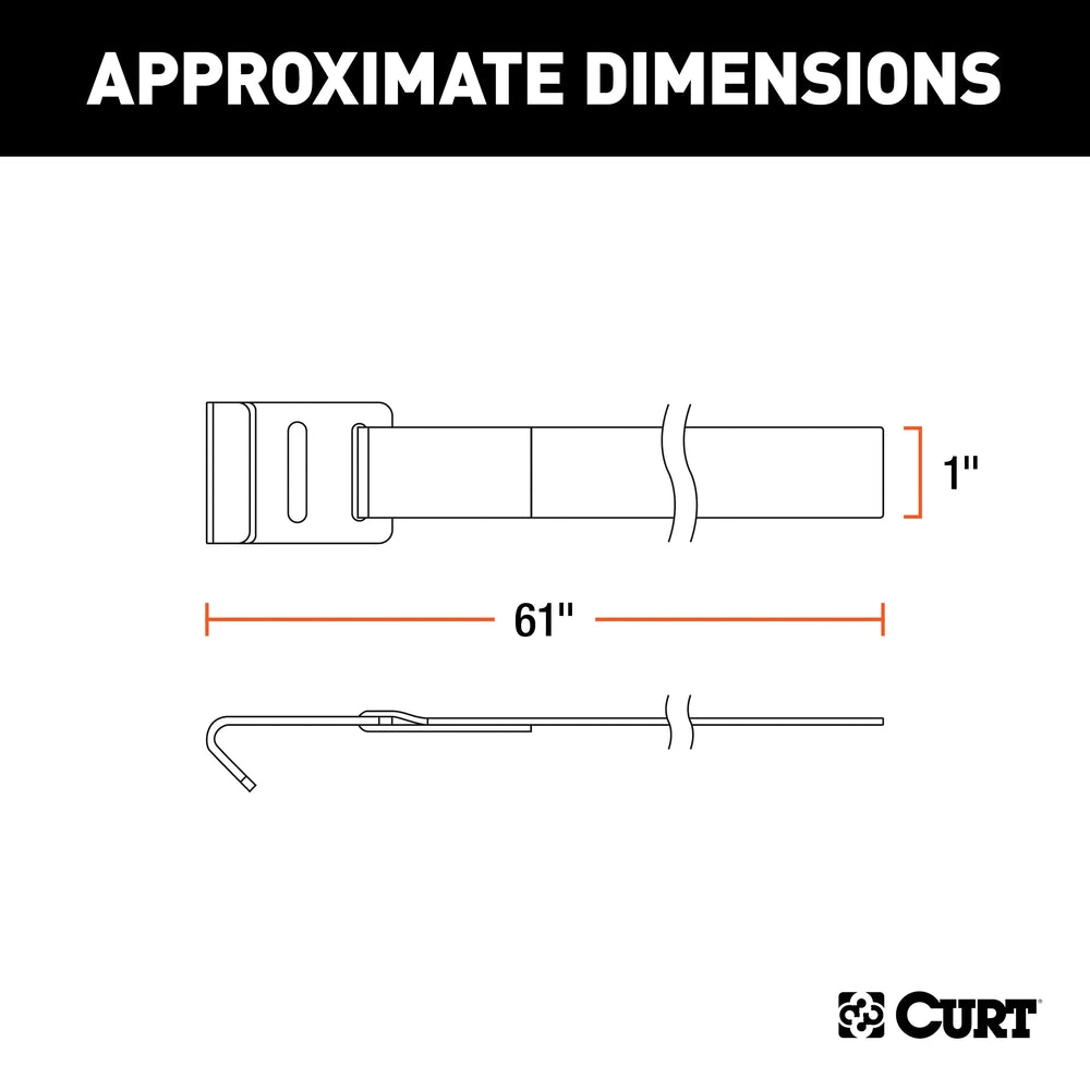 Roof Racks, Carriers & Cargo Management, 61-in, Black - Item 0000704 Y0