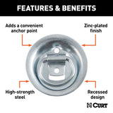 Towing Accessories, 8-in, 1000-lb, Clear - Item 0000739 H3