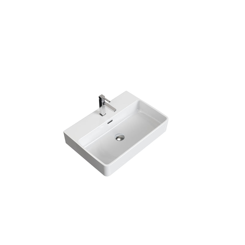 Bathroom Sinks, 23.6-in, 16.5-in, White - Item 0002012 S6