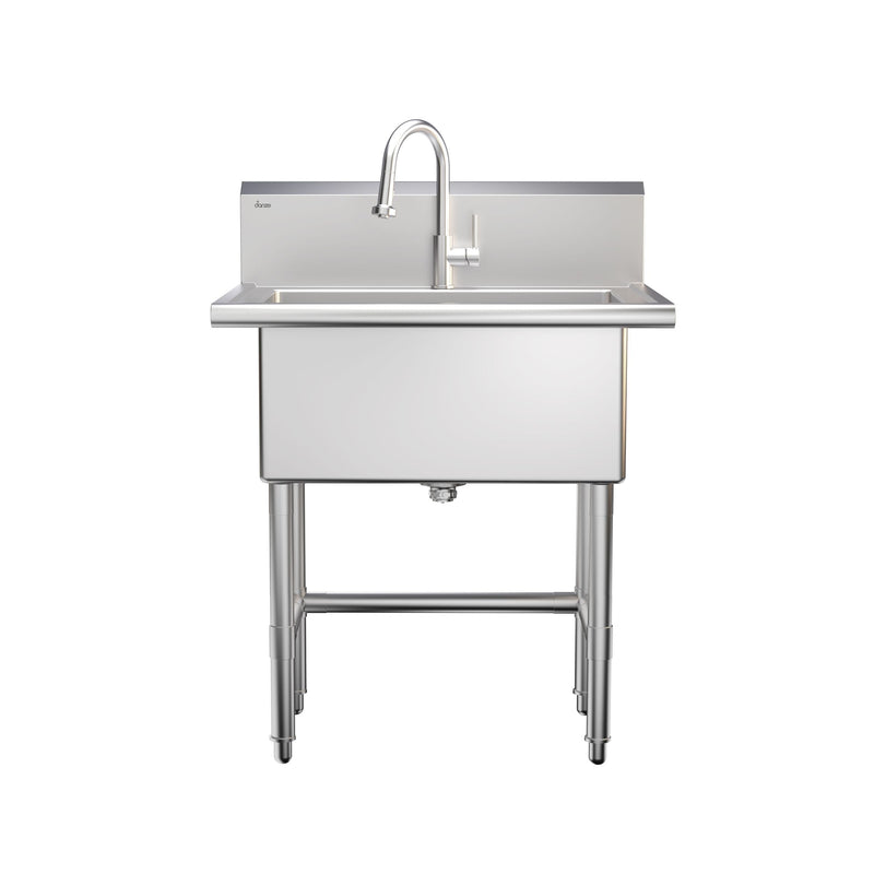 Sinks, Faucets & Fixtures, 30-in, Stainless Steel - Item 0001931 K8