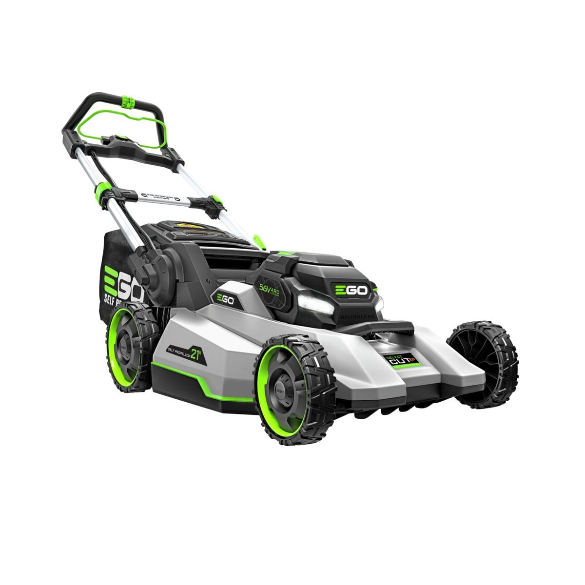 Cordless Lawn Mowers, 56V, 21-in, 10Ah, 700W, Brushless, Self-propelled - Item 0002986 Q4