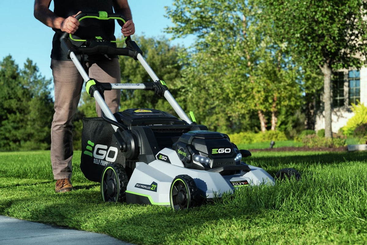 Cordless Lawn Mowers, 56V, 21-in, 10Ah, 700W, Brushless, Self-propelled - Item 0002986 Q4