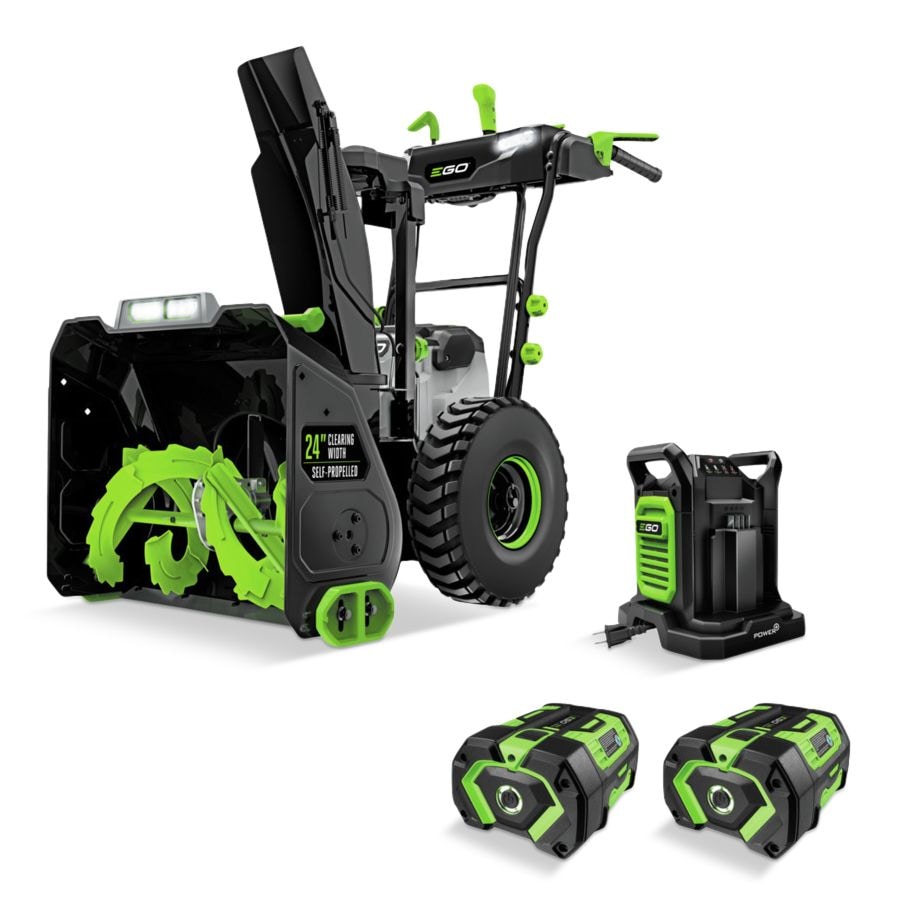 Snow Blower, 56V, 24-in, 2x7, 5Ah, 280W, Brushless, Cordless, Self-propelled - Item 0003368 Q4