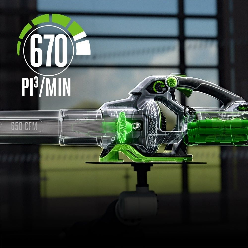 Leaf Blower, 56V, 4.0Ah, 320W, Brushless, Cordless - Item 0003319 A9